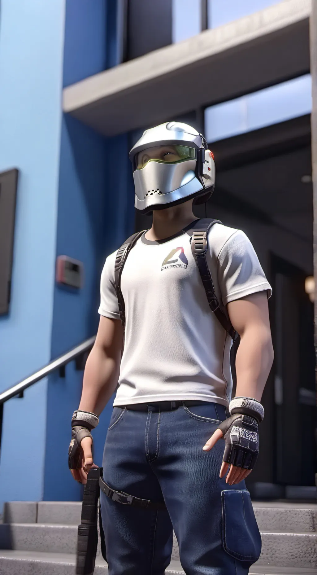 ai character: гонщик background