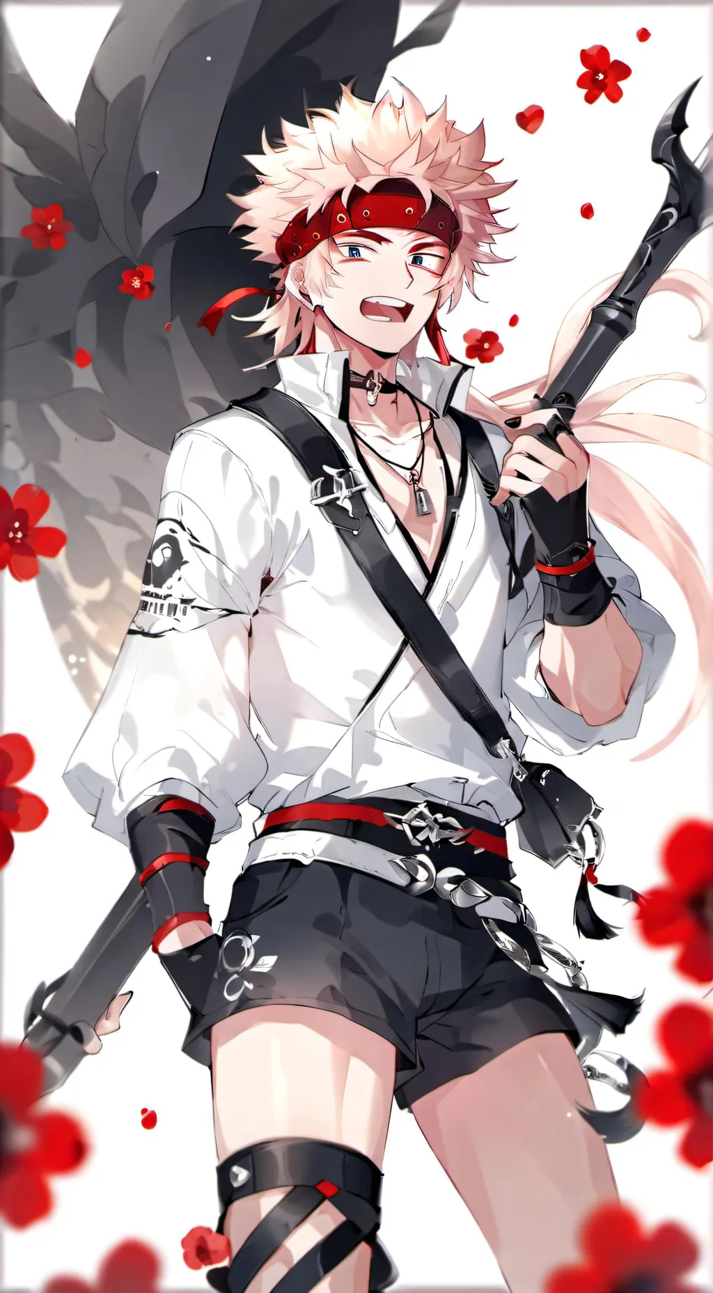 ai character: Mha  background