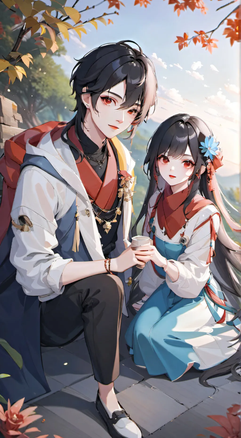 ai character: Leo  background