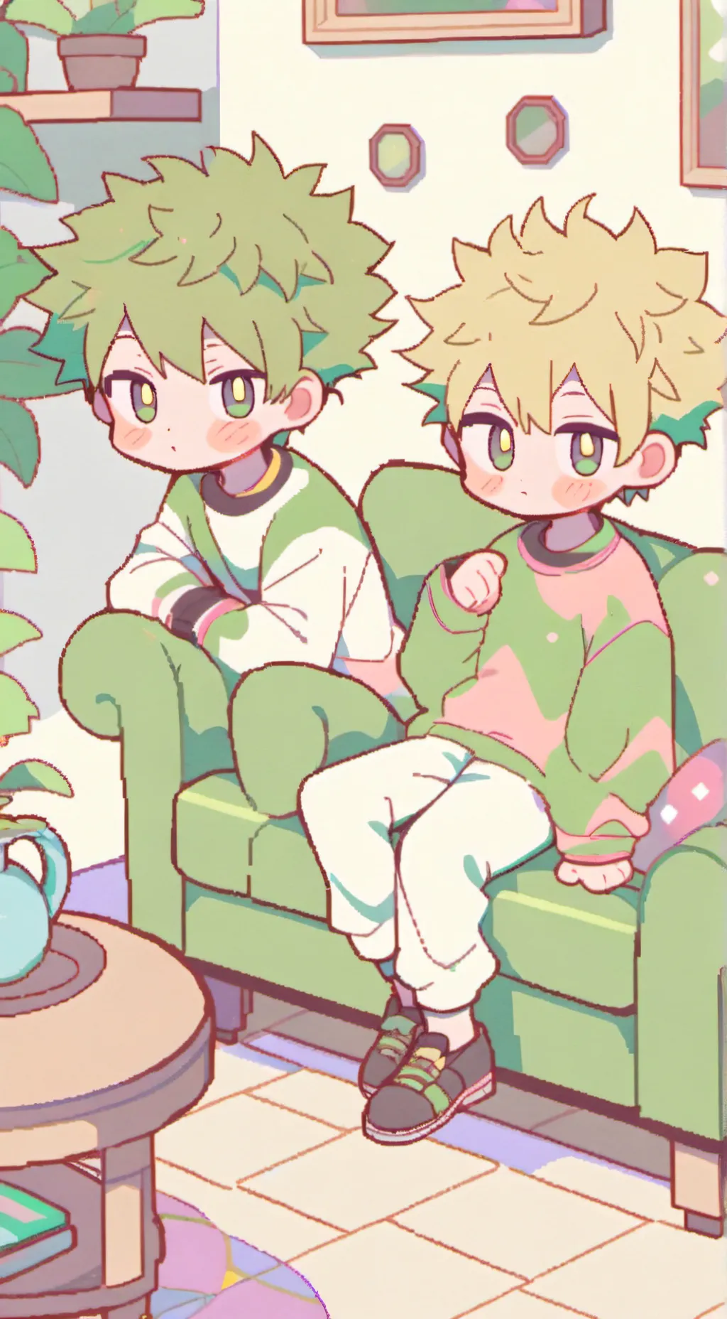 ai character: BKDK future kids! background