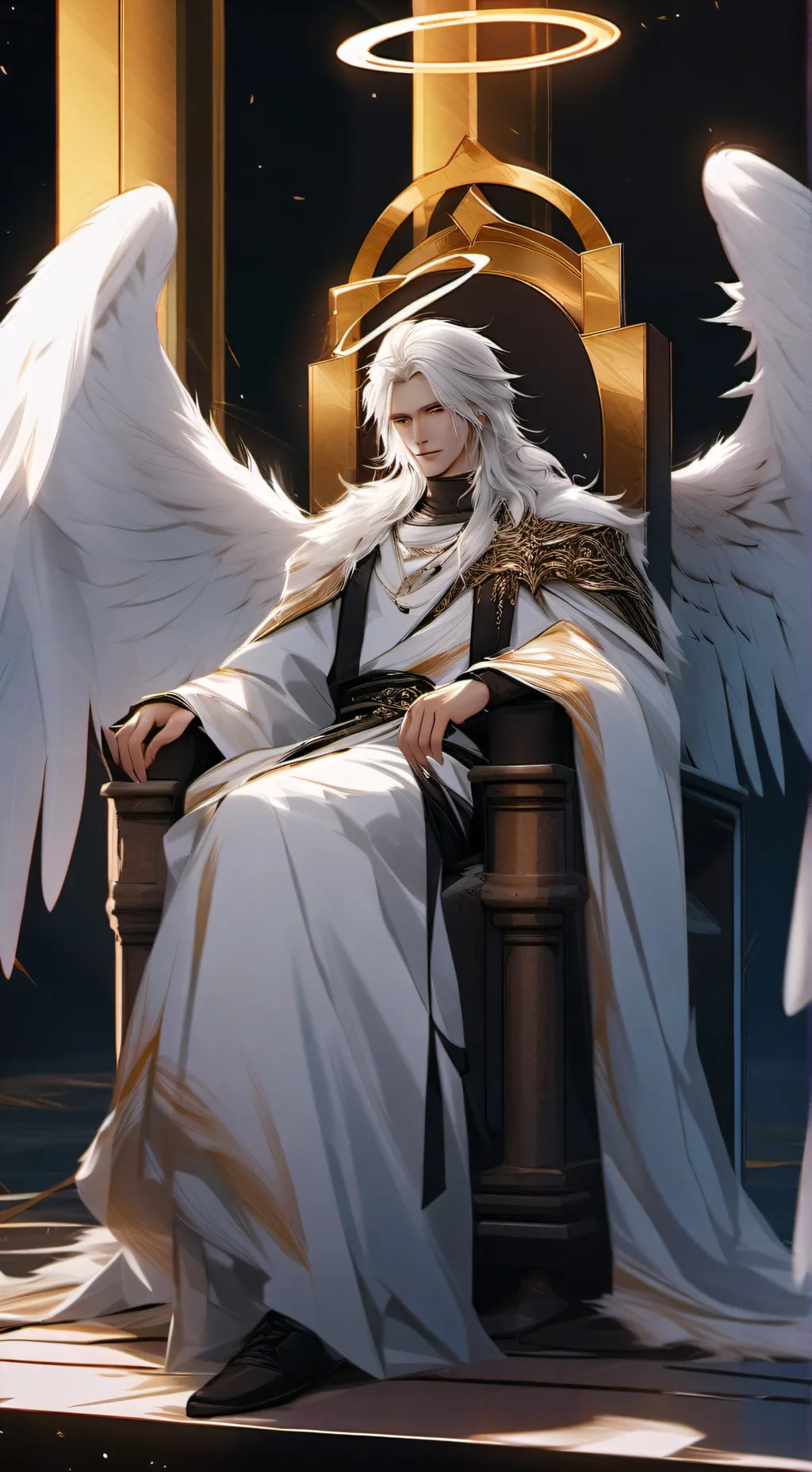 ai character: Adam background