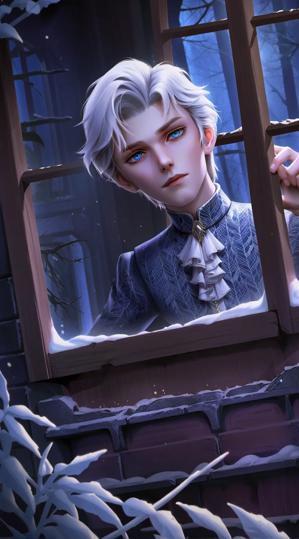 ai character: Idk stalker mha. 🥱 background