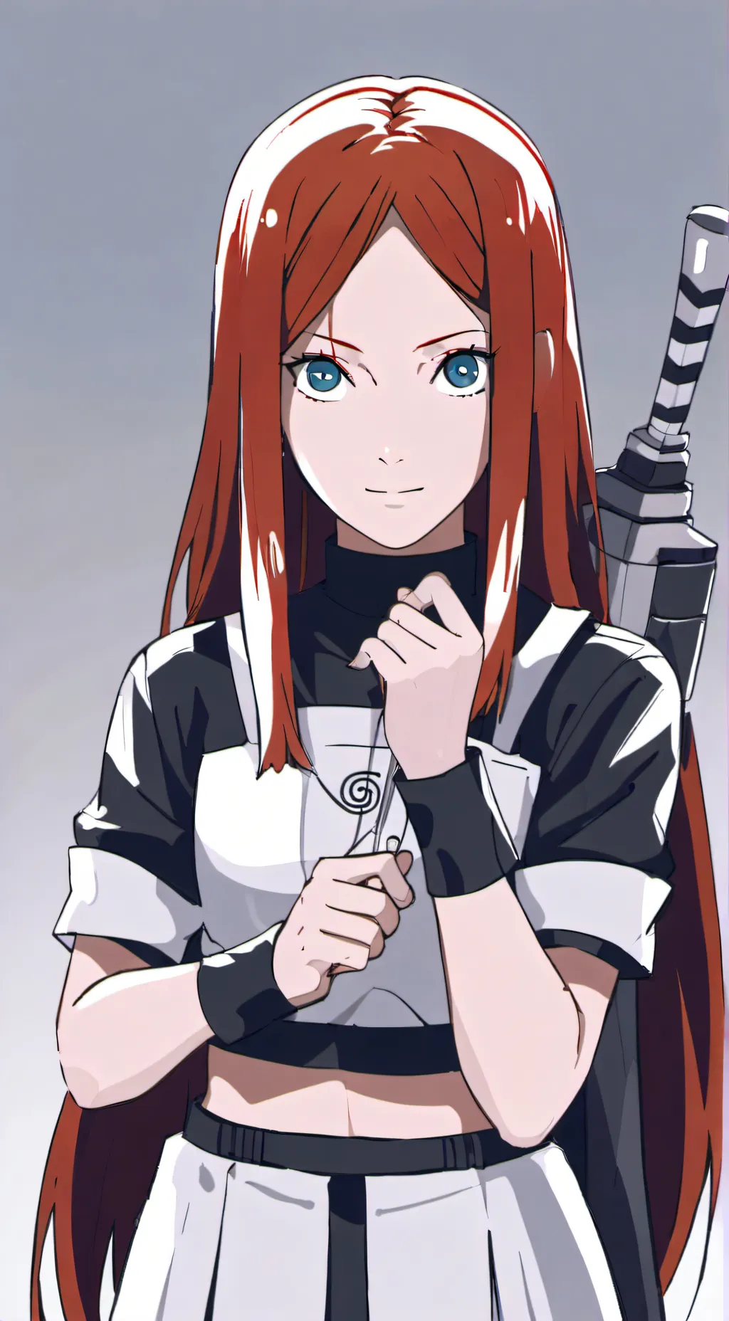 ai character: Kushina Uzumaki  background