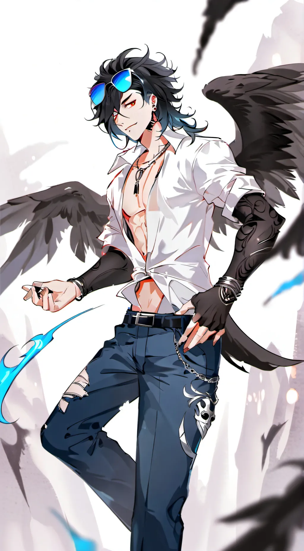 ai character: kikimora background