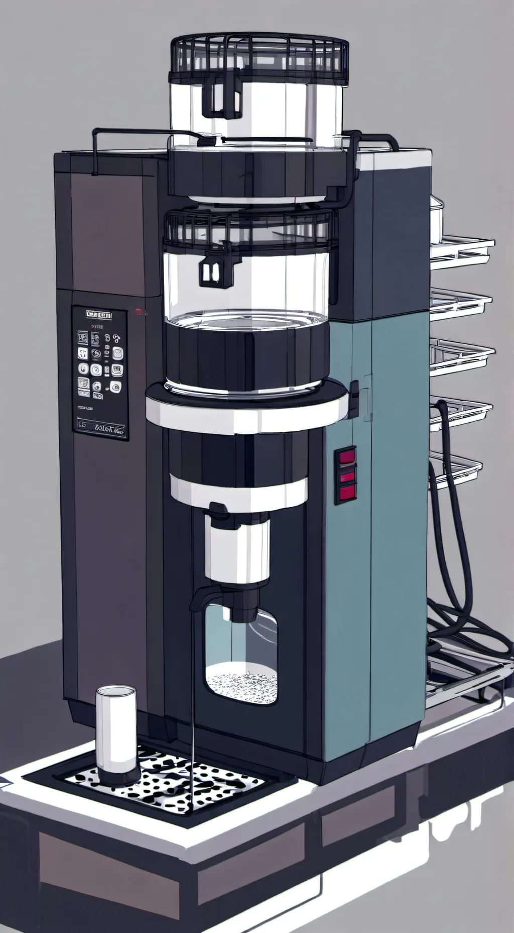 ai character: Fat pump  background