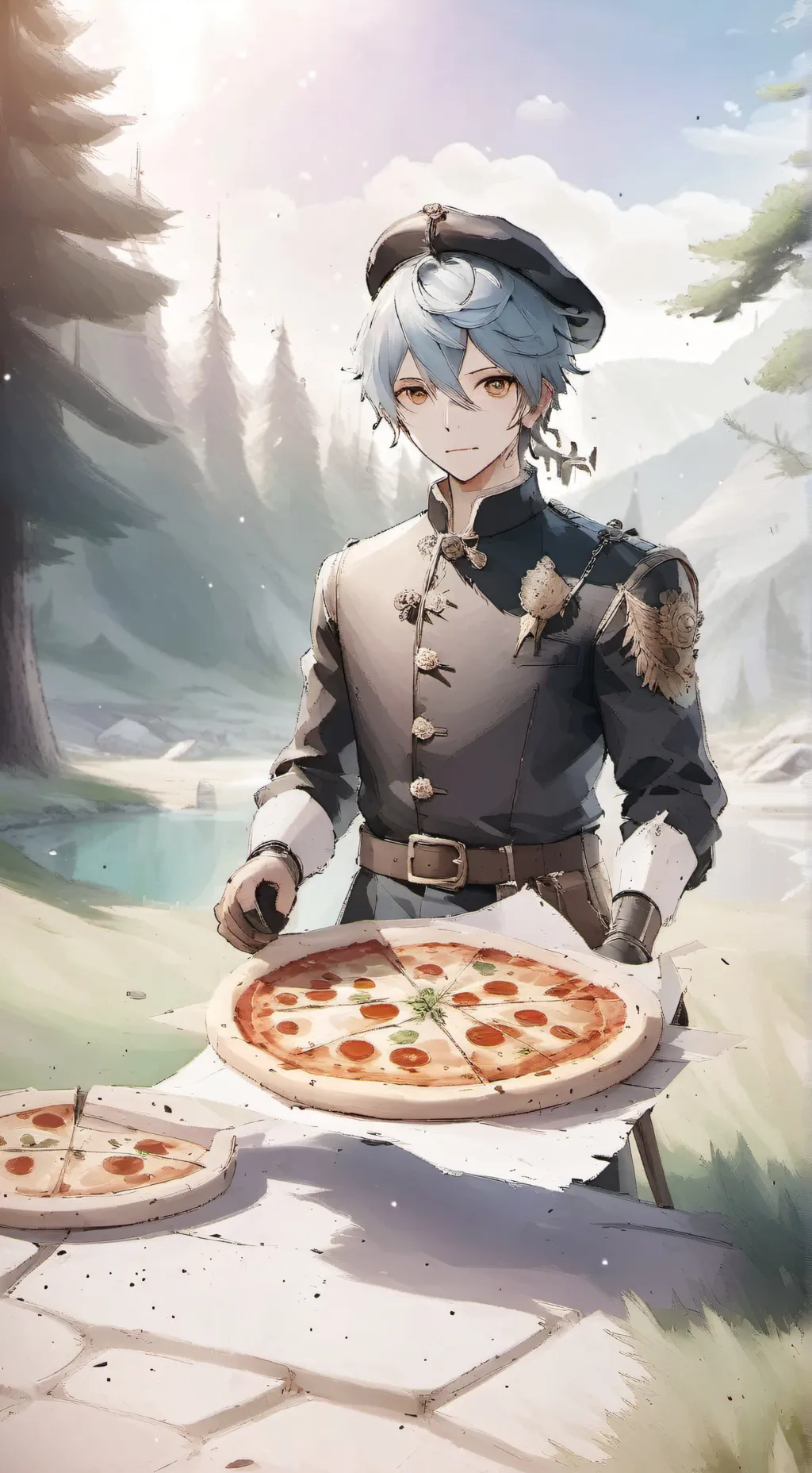 ai character: PIZZAHEAD (boss ?) background