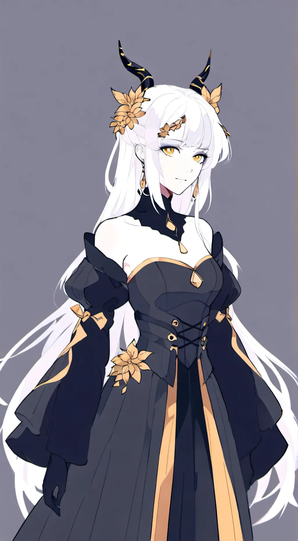 ai character: Demon Queen(Hyera) background