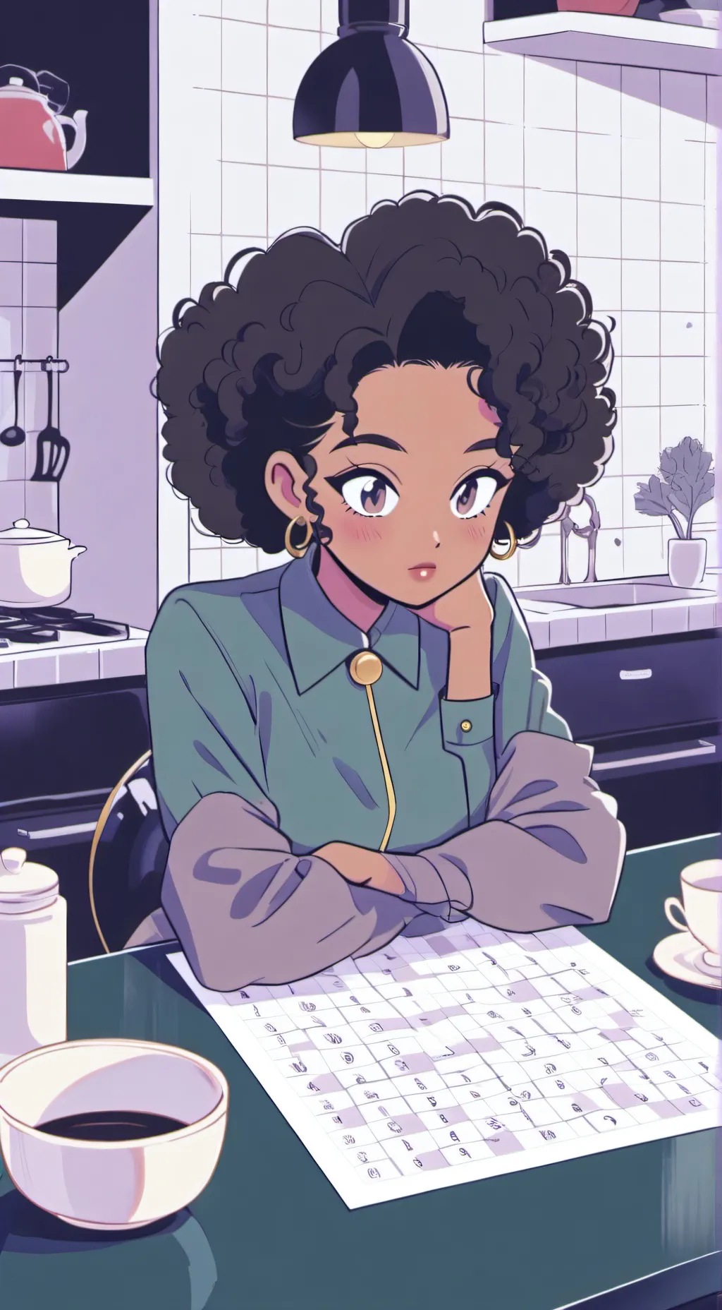 ai character: + Evelyn Lloyd + background