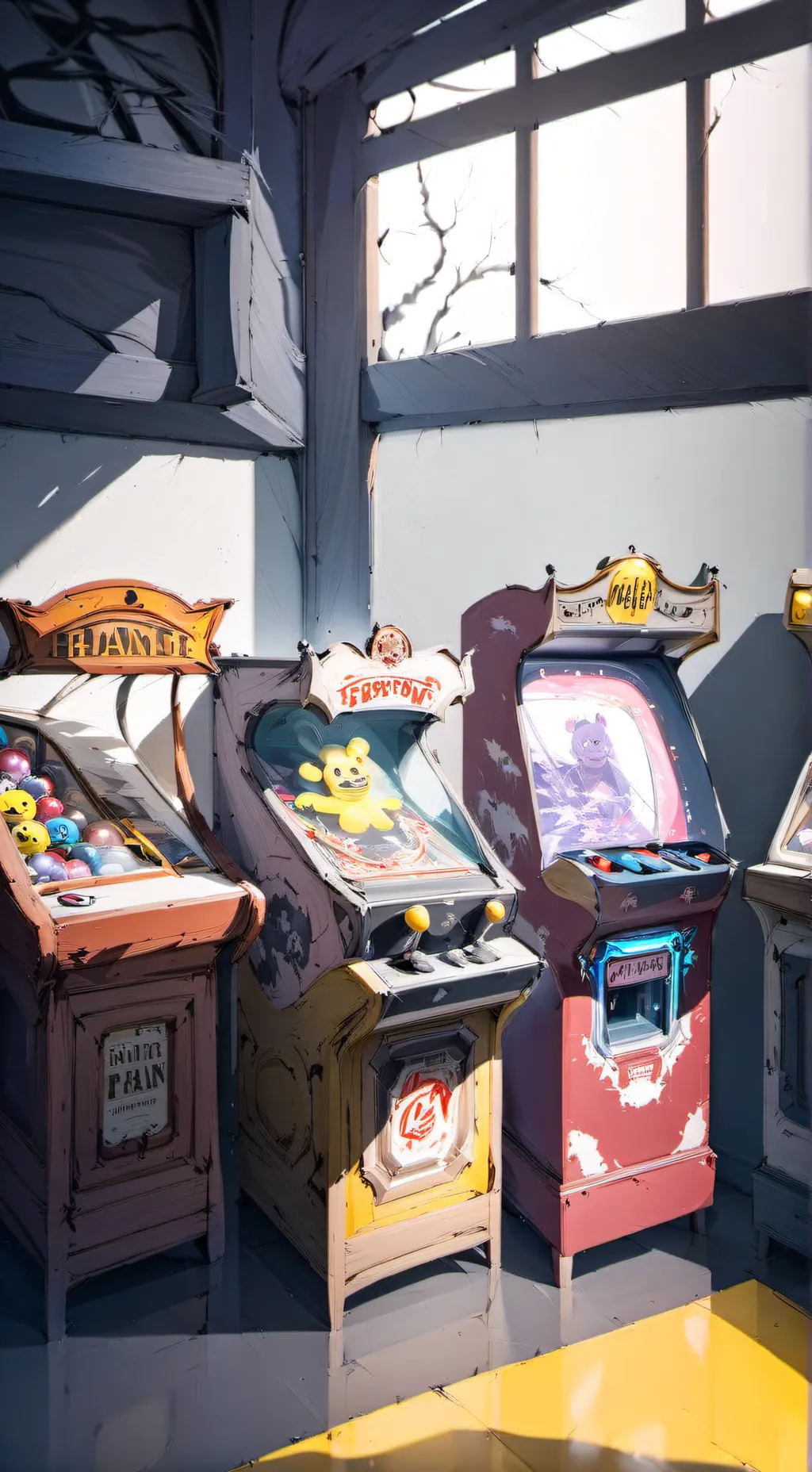 ai character: Fnaf background