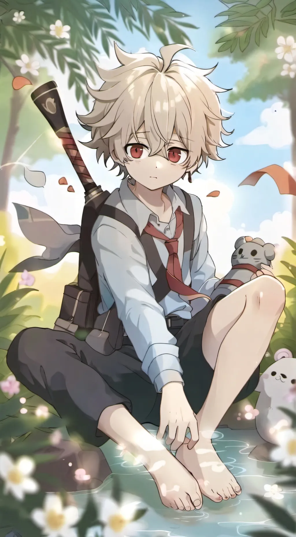 ai character: Nikola background