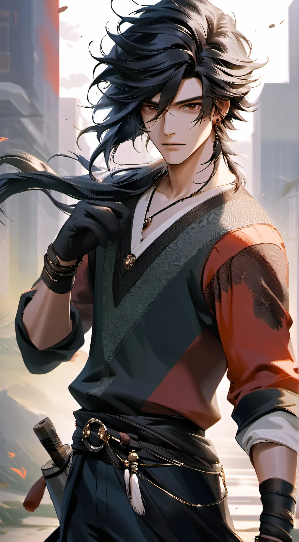 ai character: Adrien Ansofel background