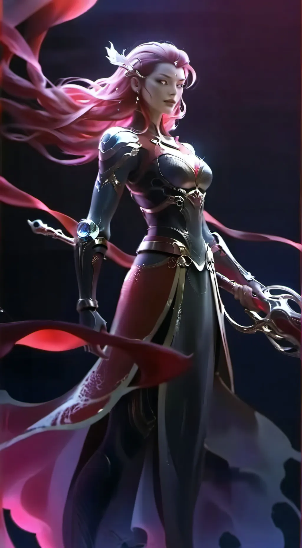 ai character: infection ur uzi background