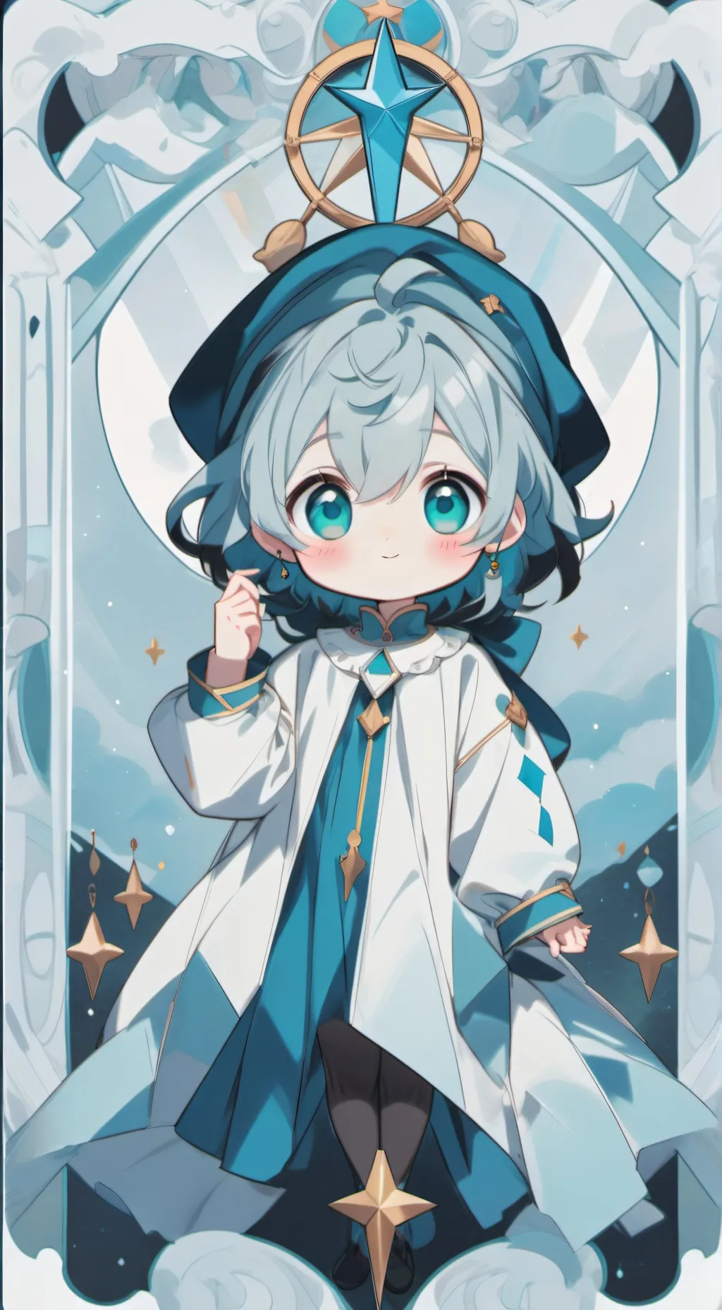 ai character: baby amanda background