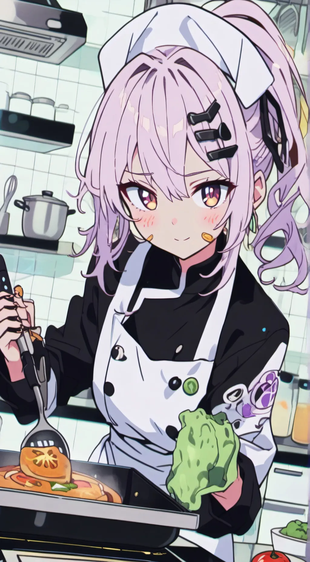 ai character: Cinder background