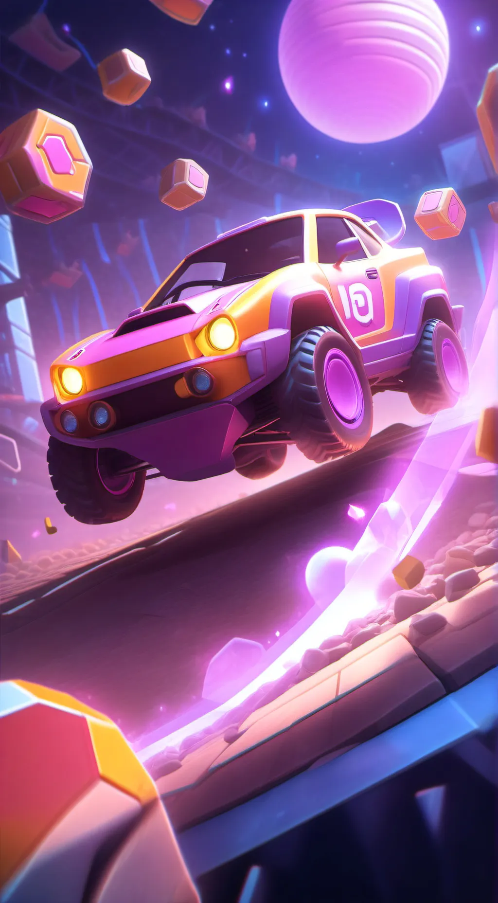 ai character: pink mink vs kyle background