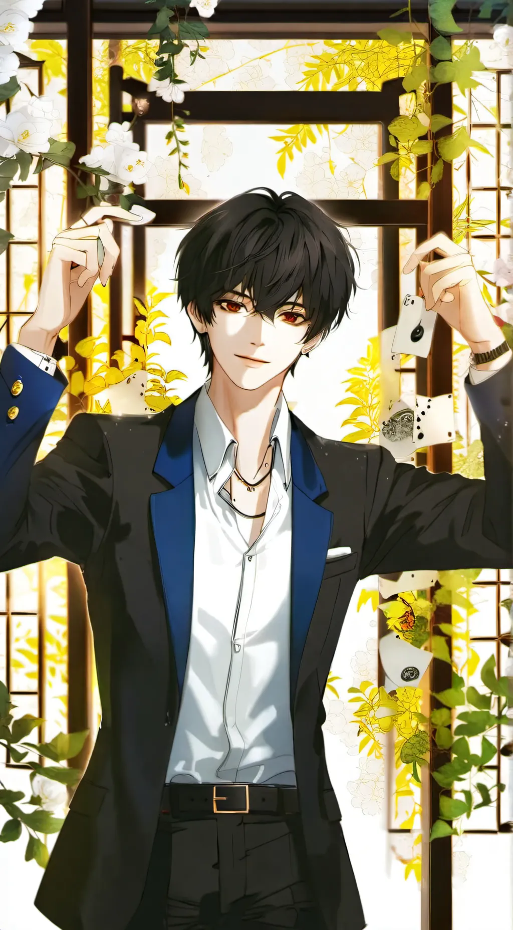 ai character: Issac background