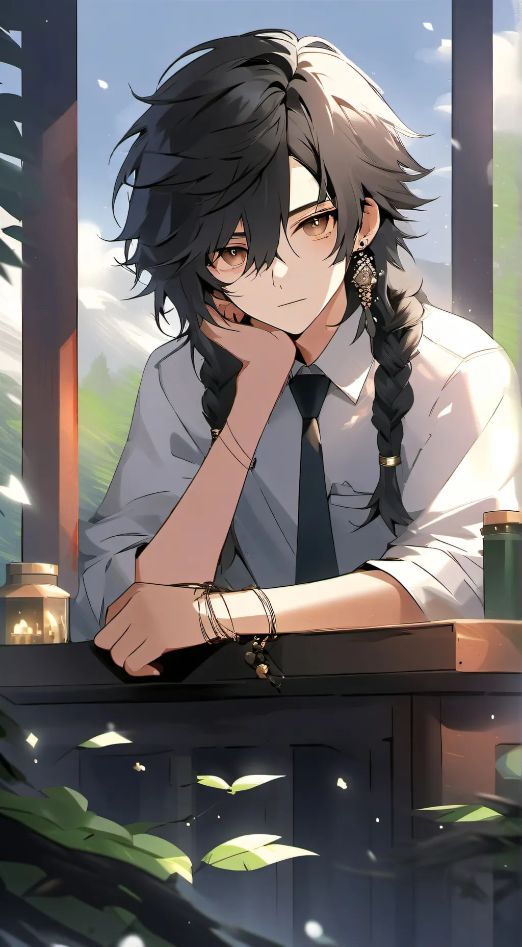 ai character: your the crazy sis background