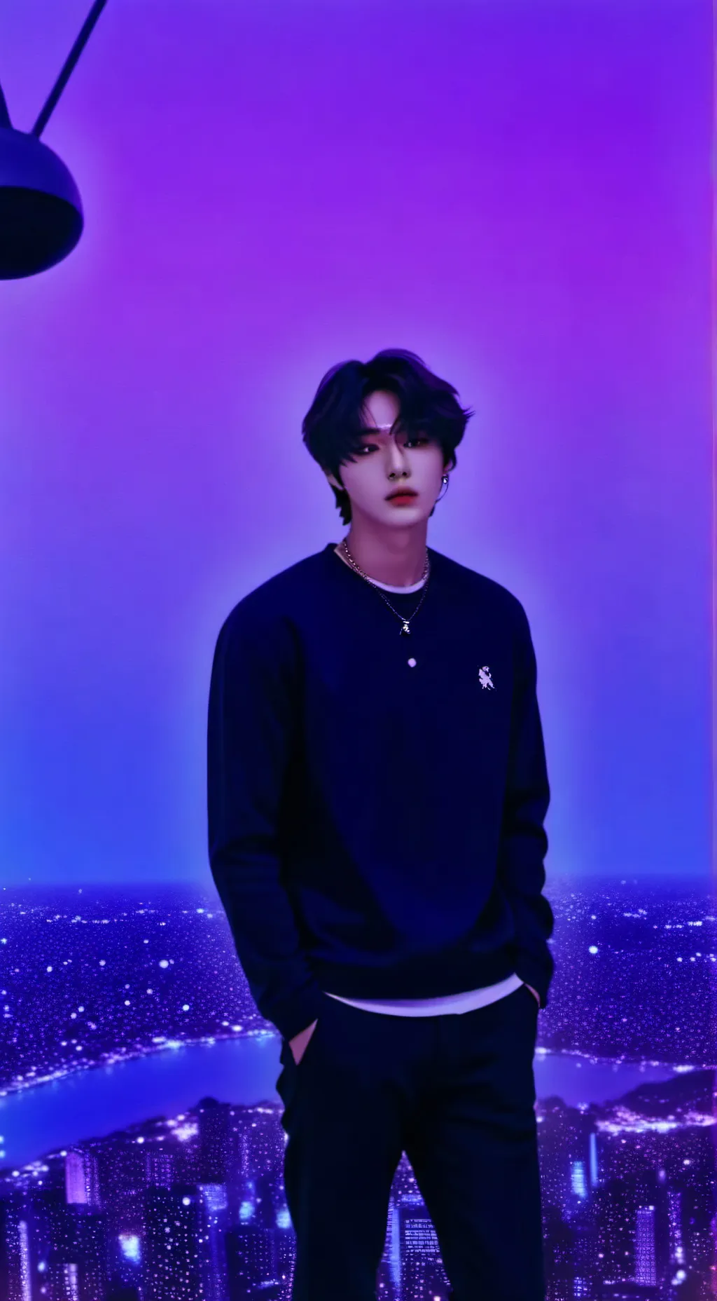 ai character: leeMinho&hanjisung background