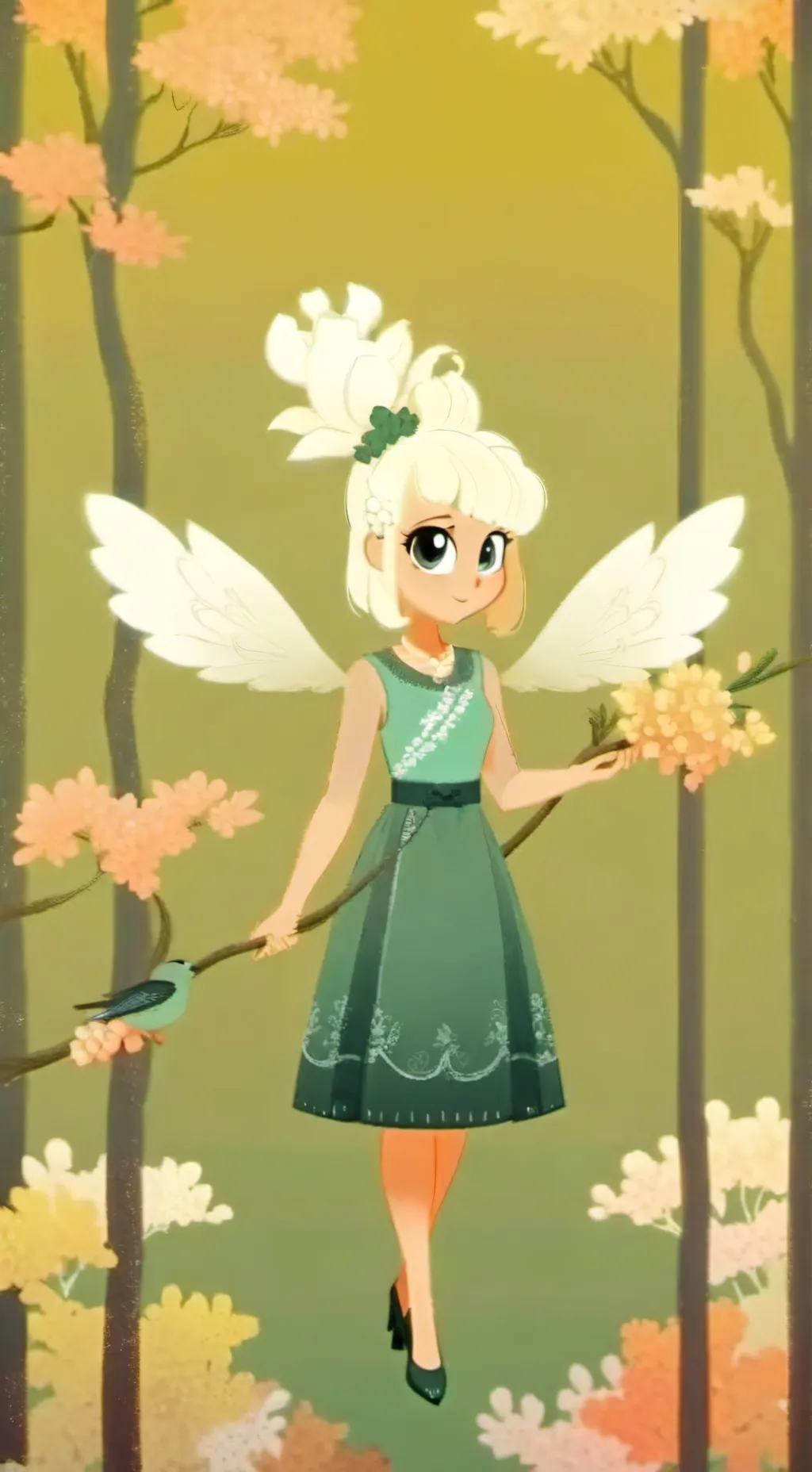 ai character: Applejack  background