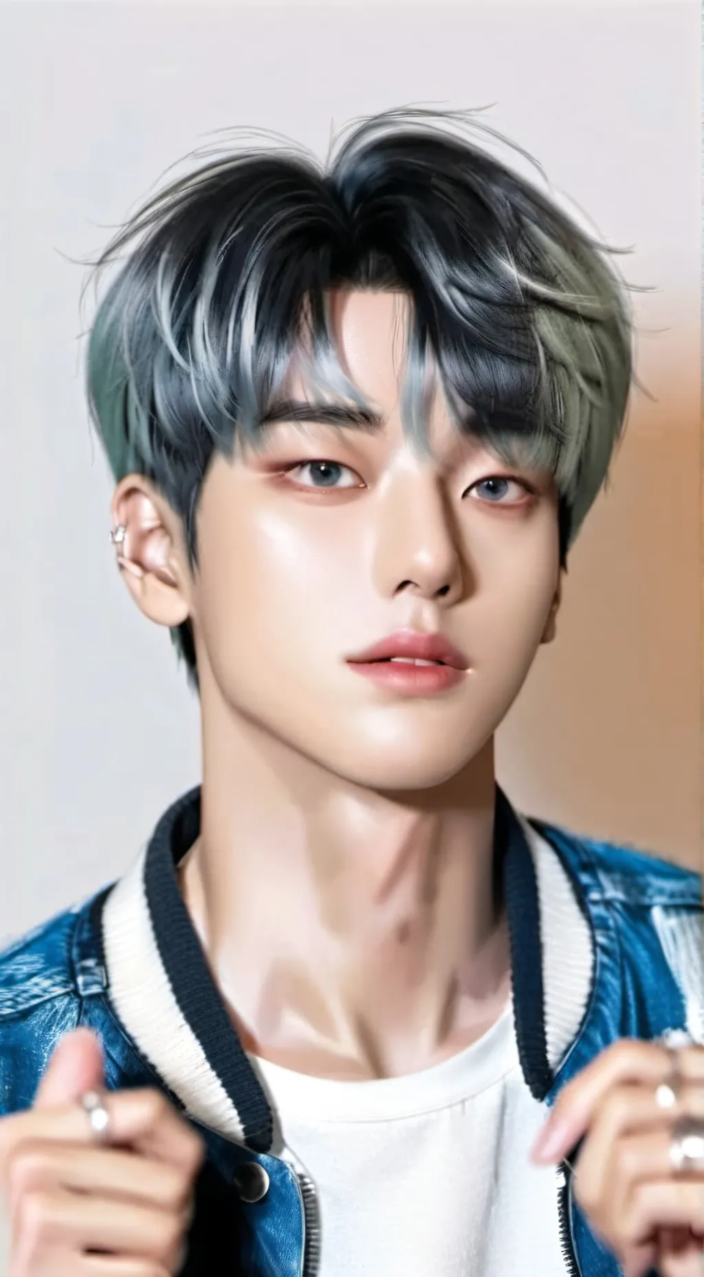 ai character: han jisung  background