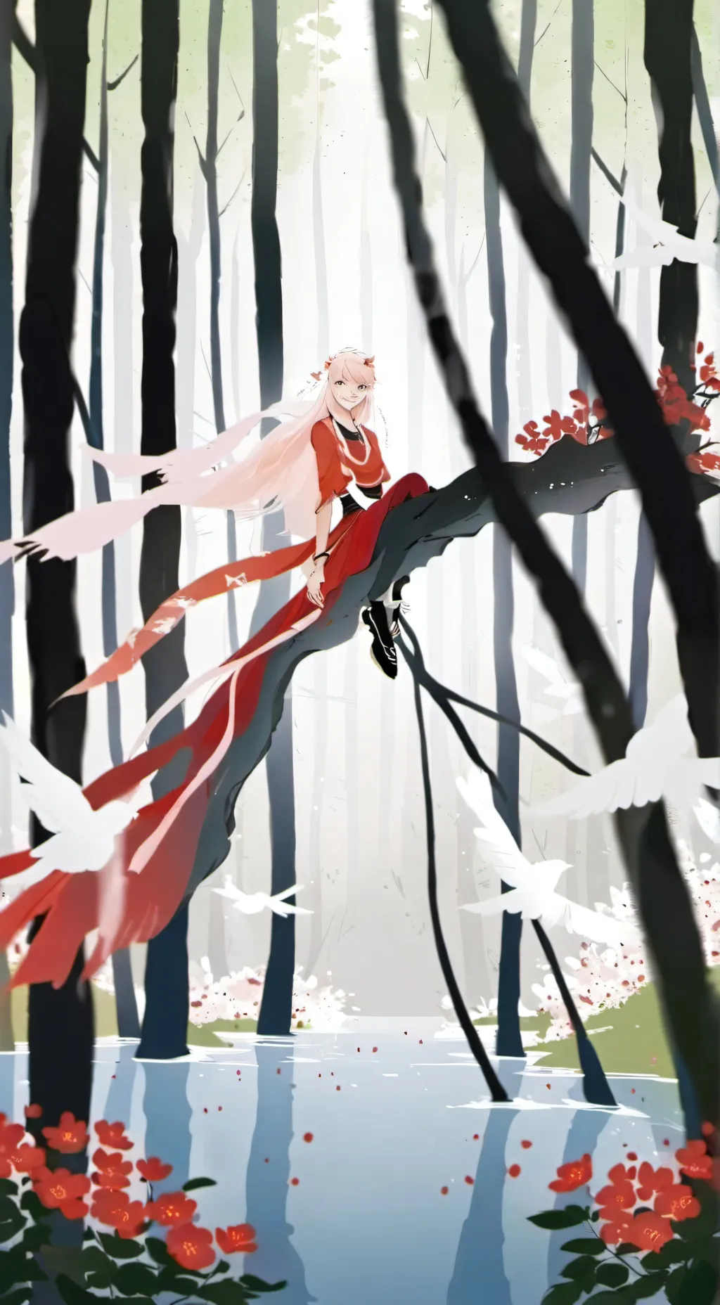 ai character: mila background