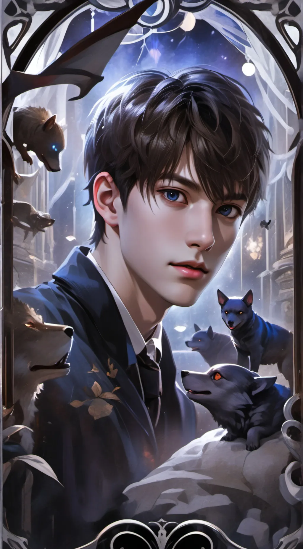 ai character: Evan background