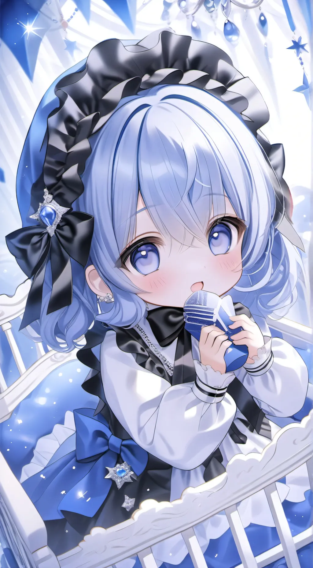 ai character: ~Blueberry~ background