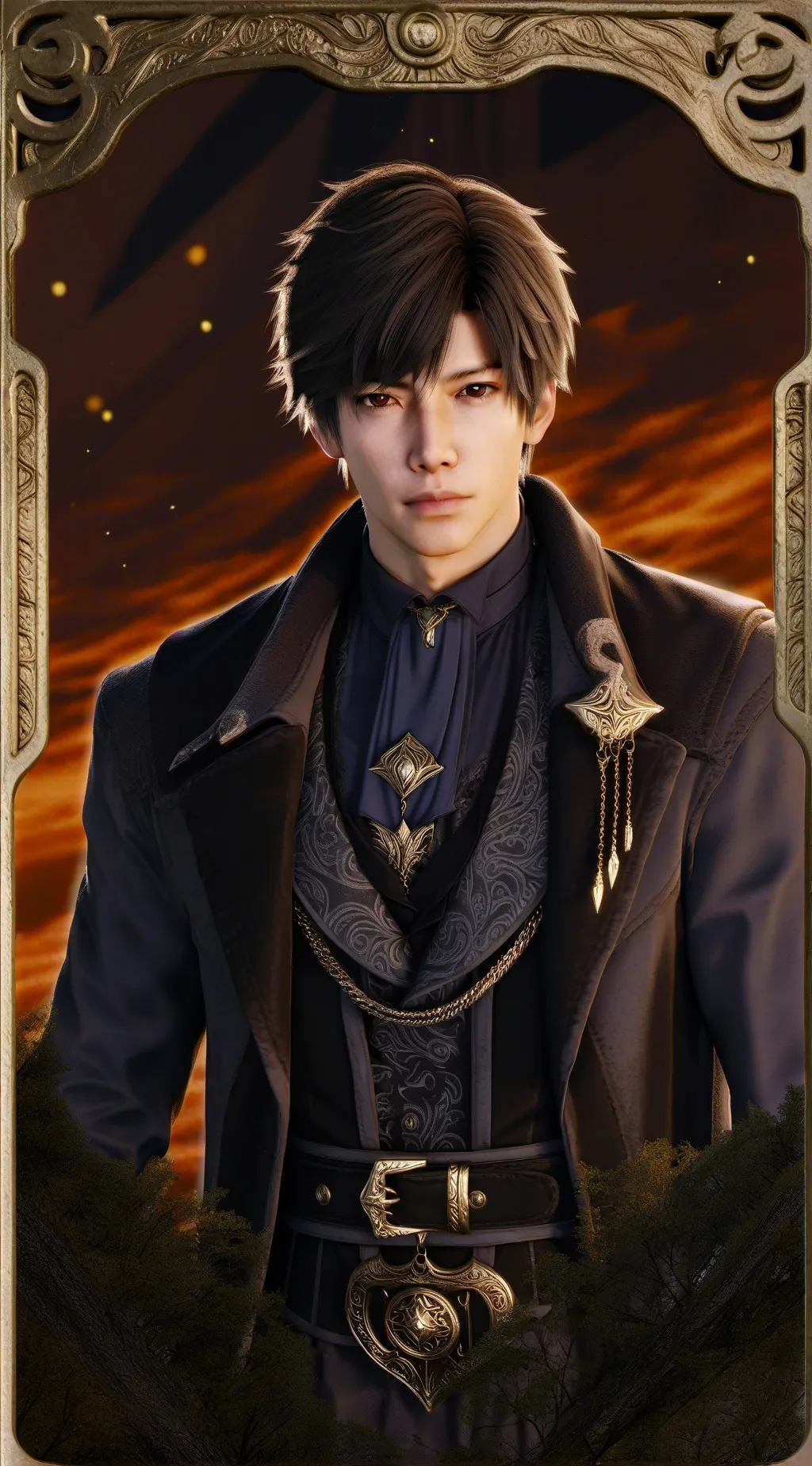 ai character: Kairi Tendo background