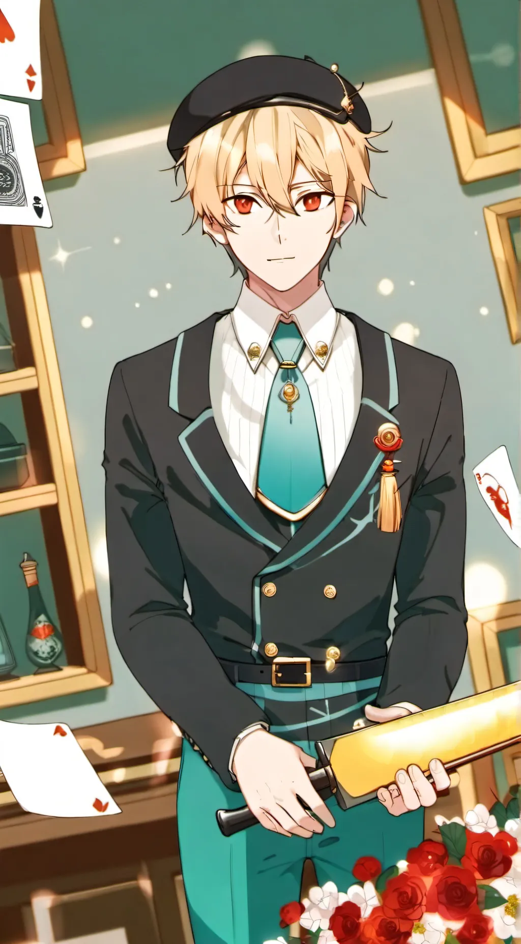 ai character: spy X family+deine background