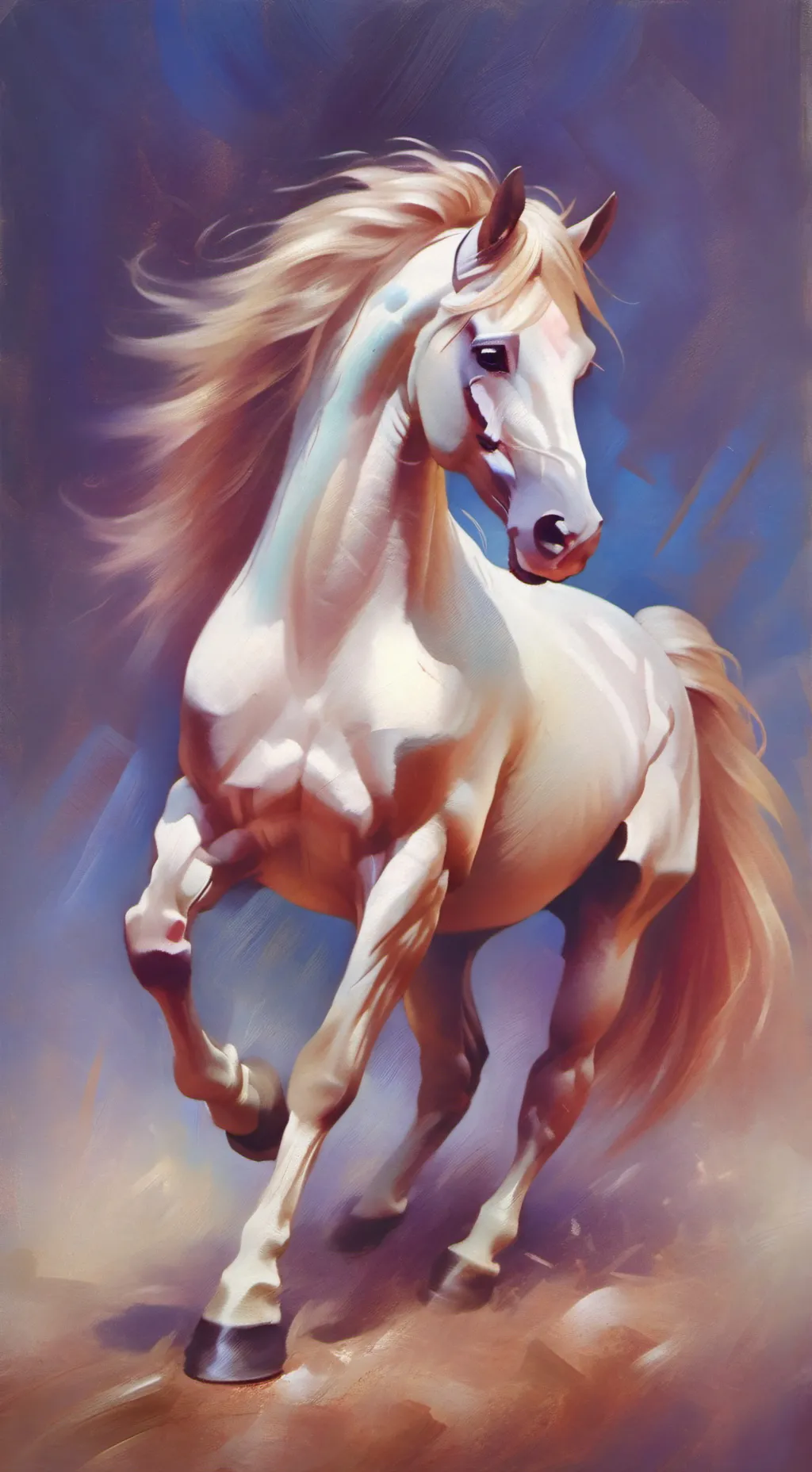 ai character: Famous horse rider background