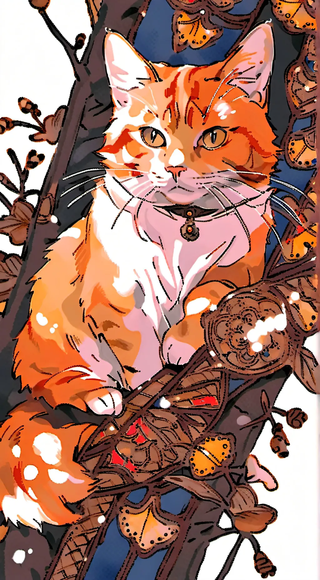 ai character: Foxheart  background