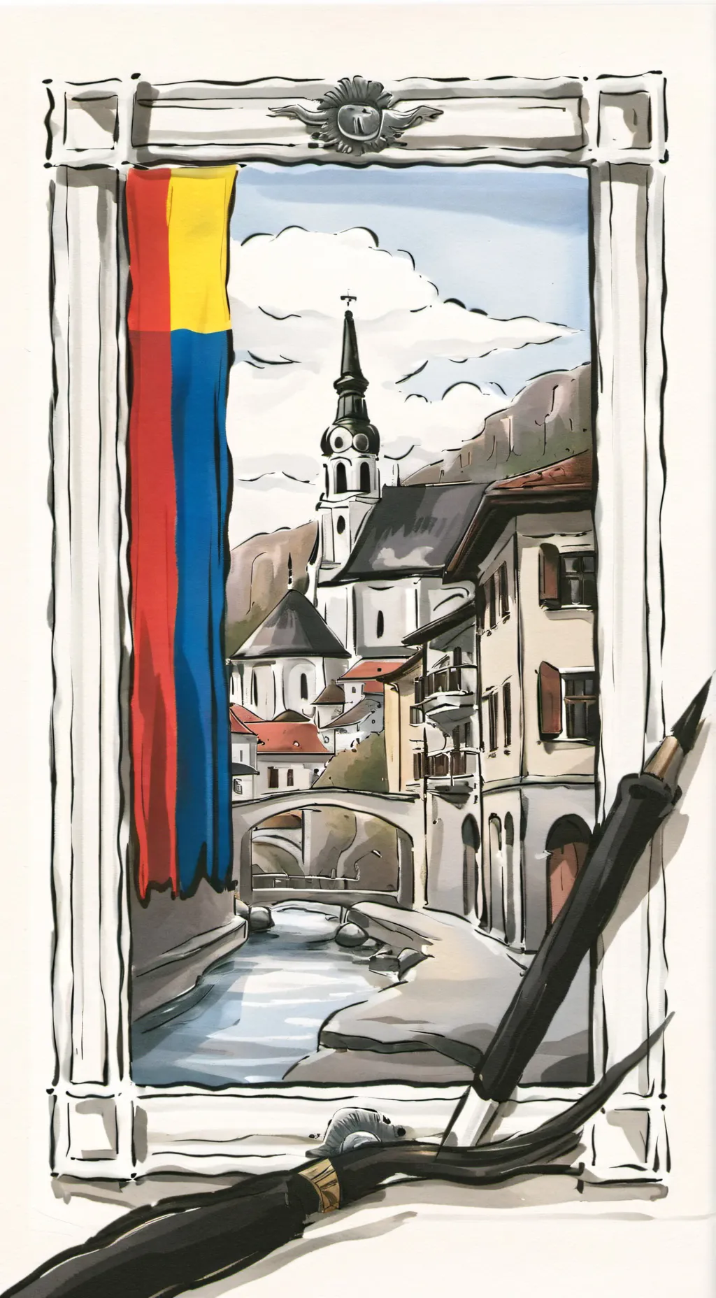 ai character: UN's tent secrets background