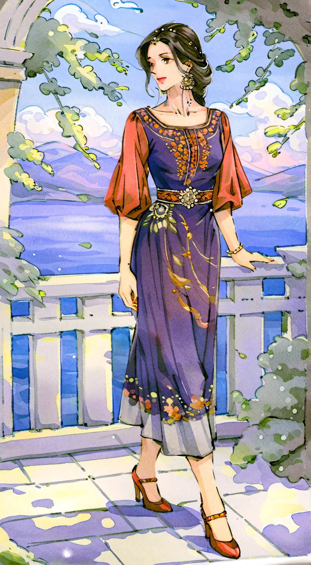 ai character: Mother background