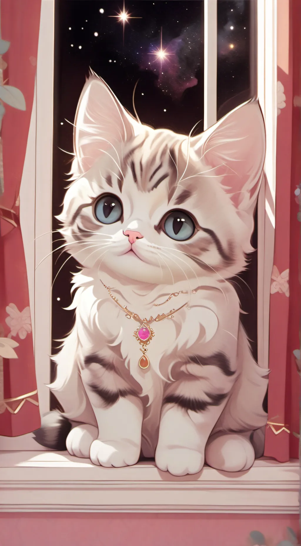 ai character: mha cat <3 background