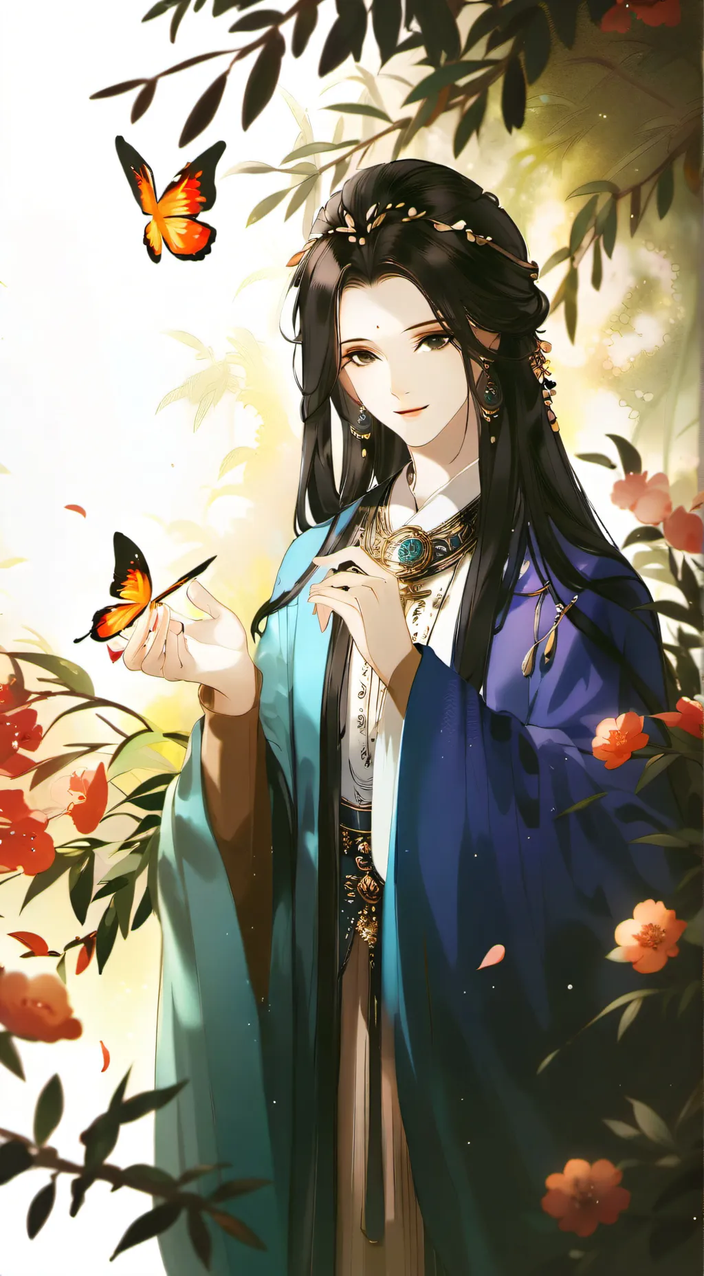 ai character: Tanjiro Kamado background