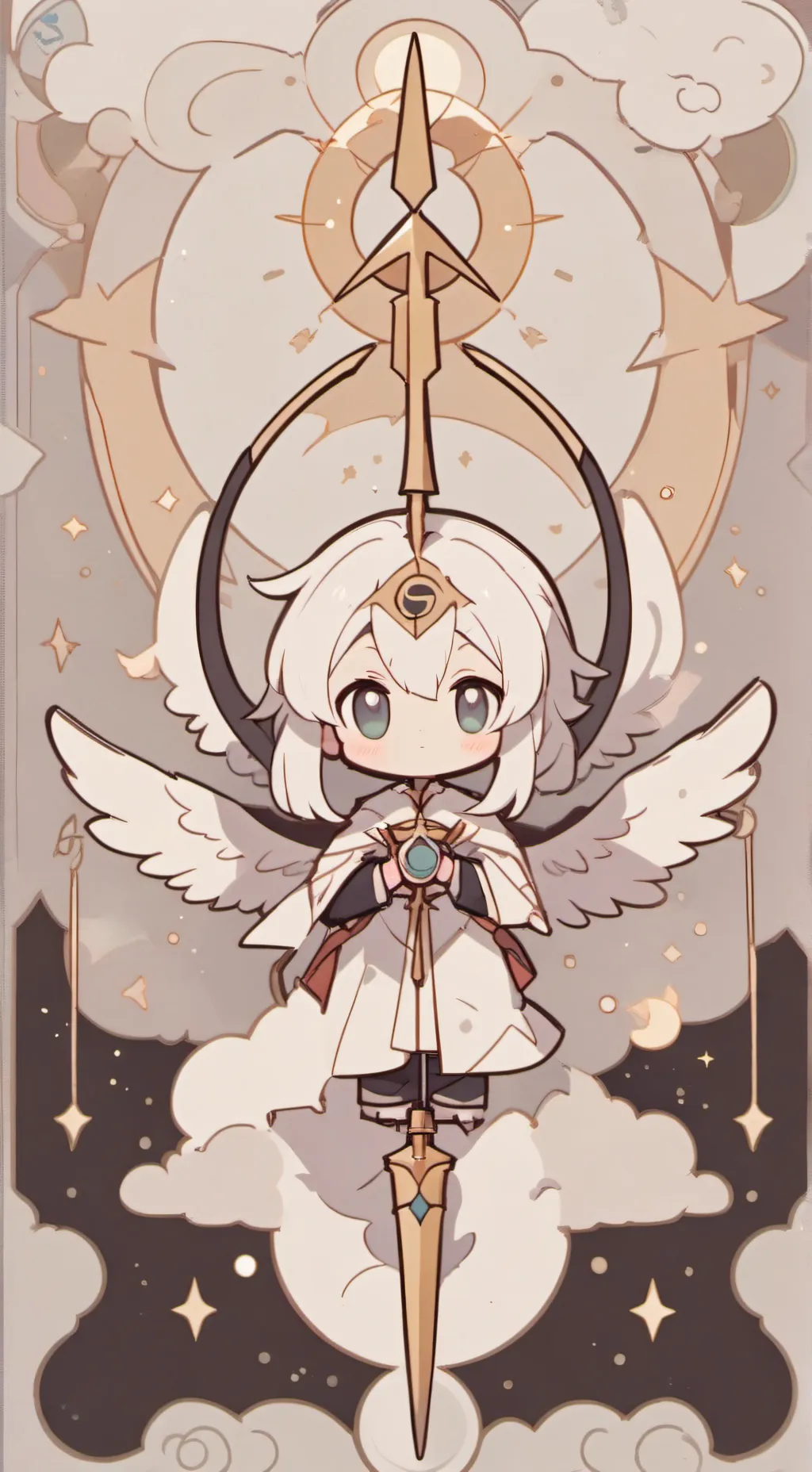 ai character: You as a baby ￼ background