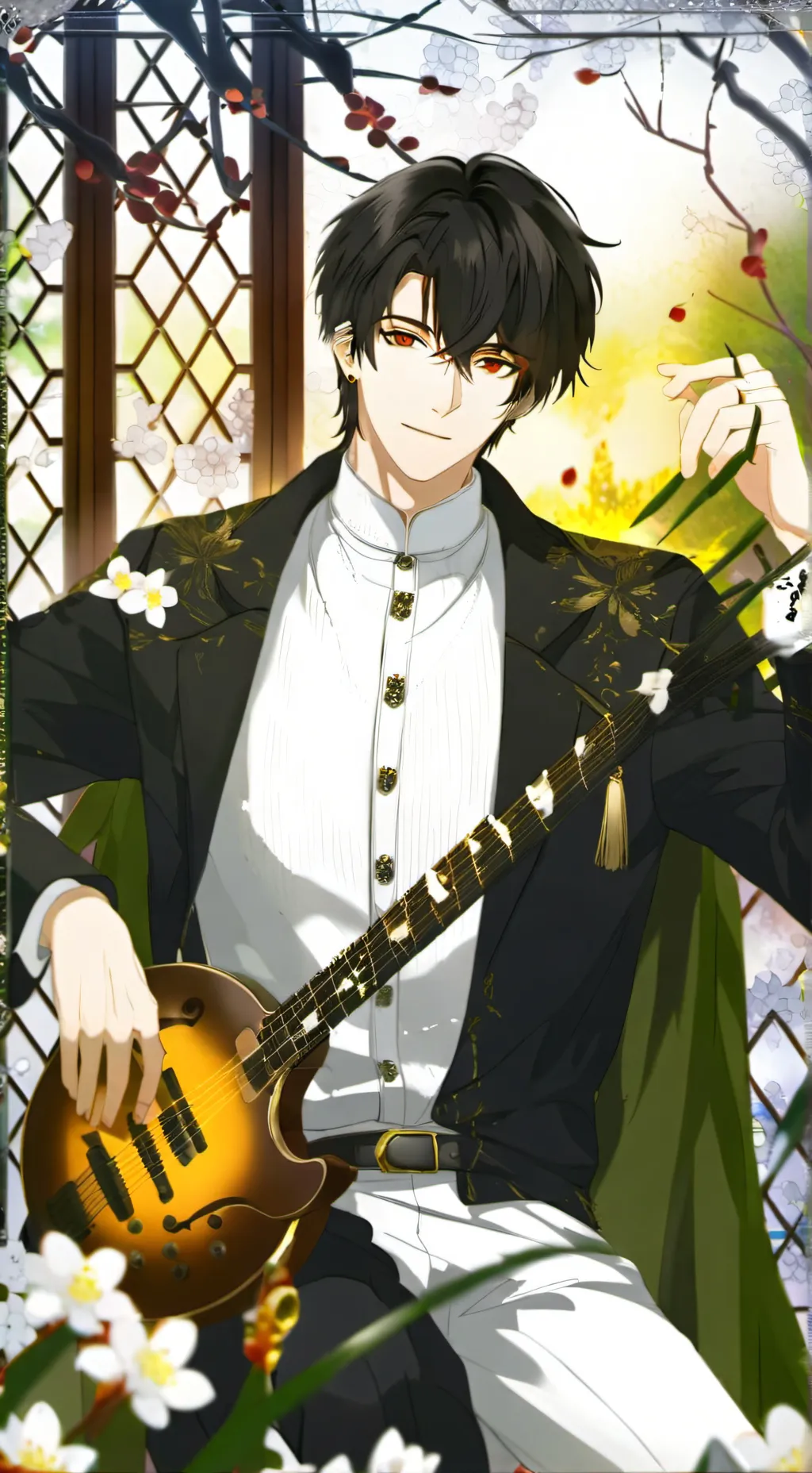 ai character: Max background