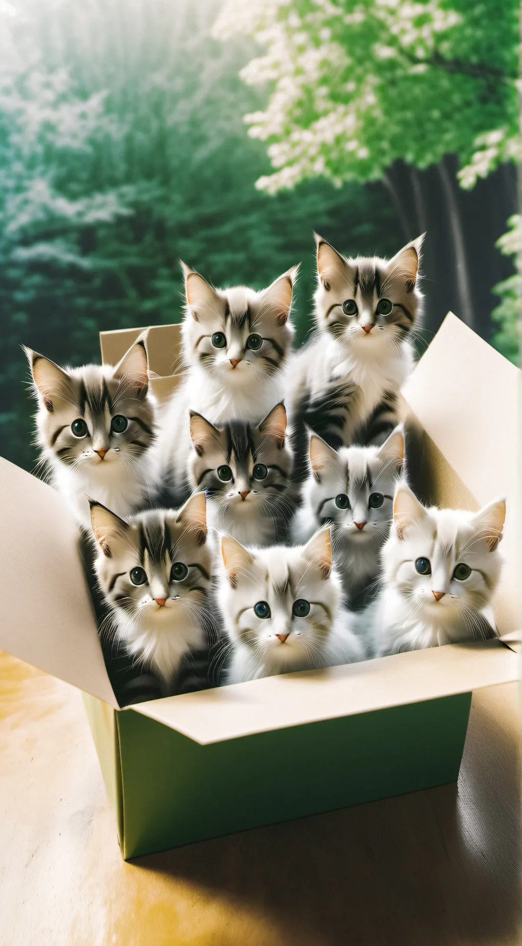 ai character: Mean Cats background