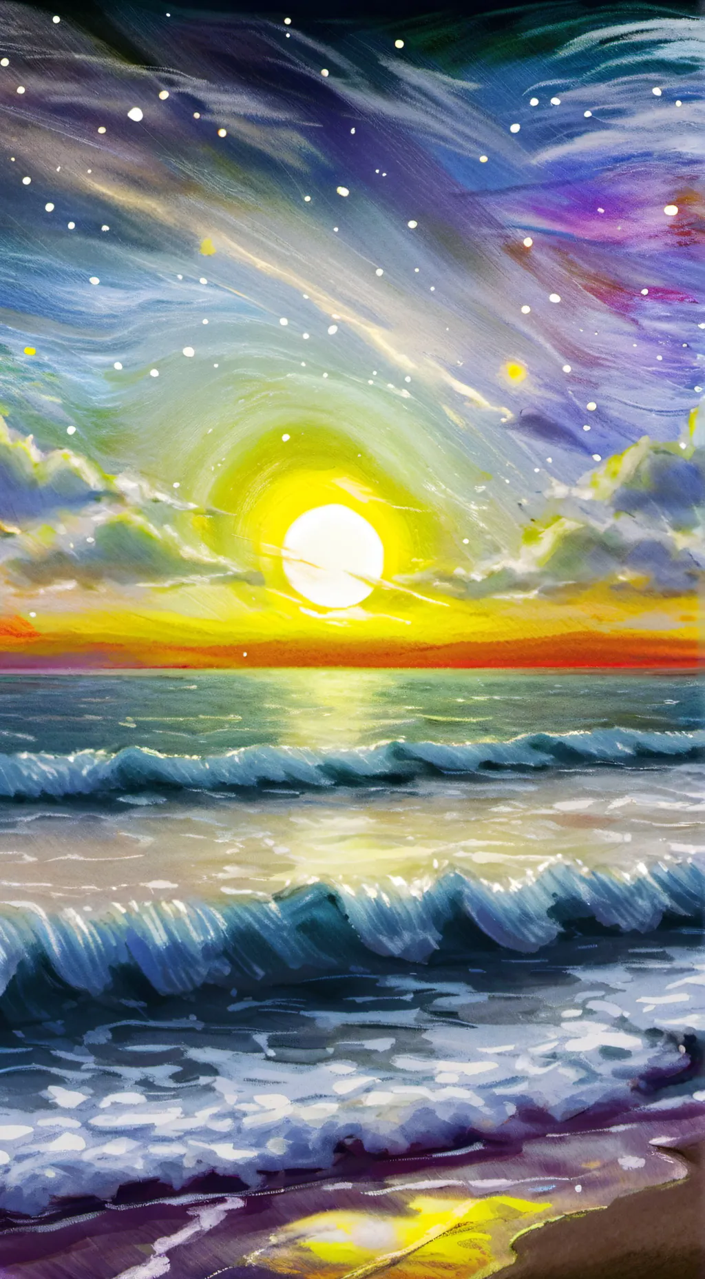 ai character: starday x candy  background