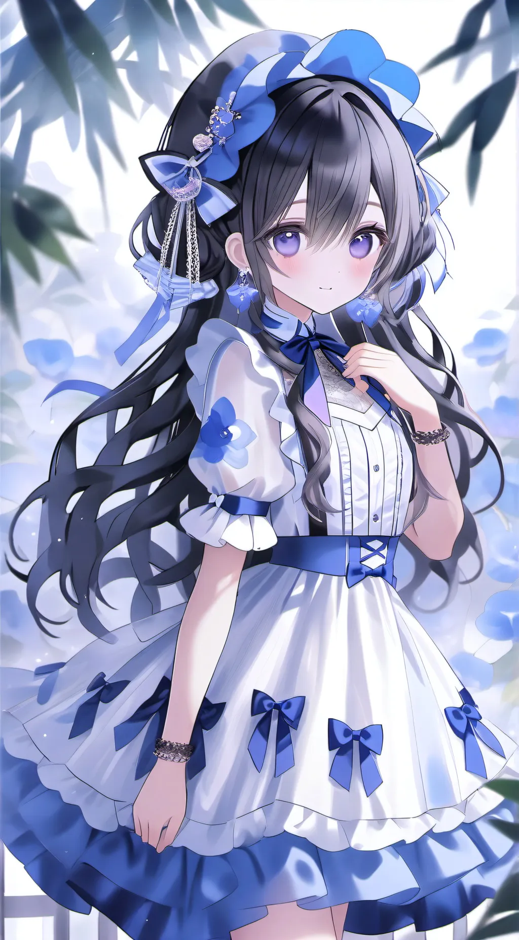 ai character: IDK😨 background