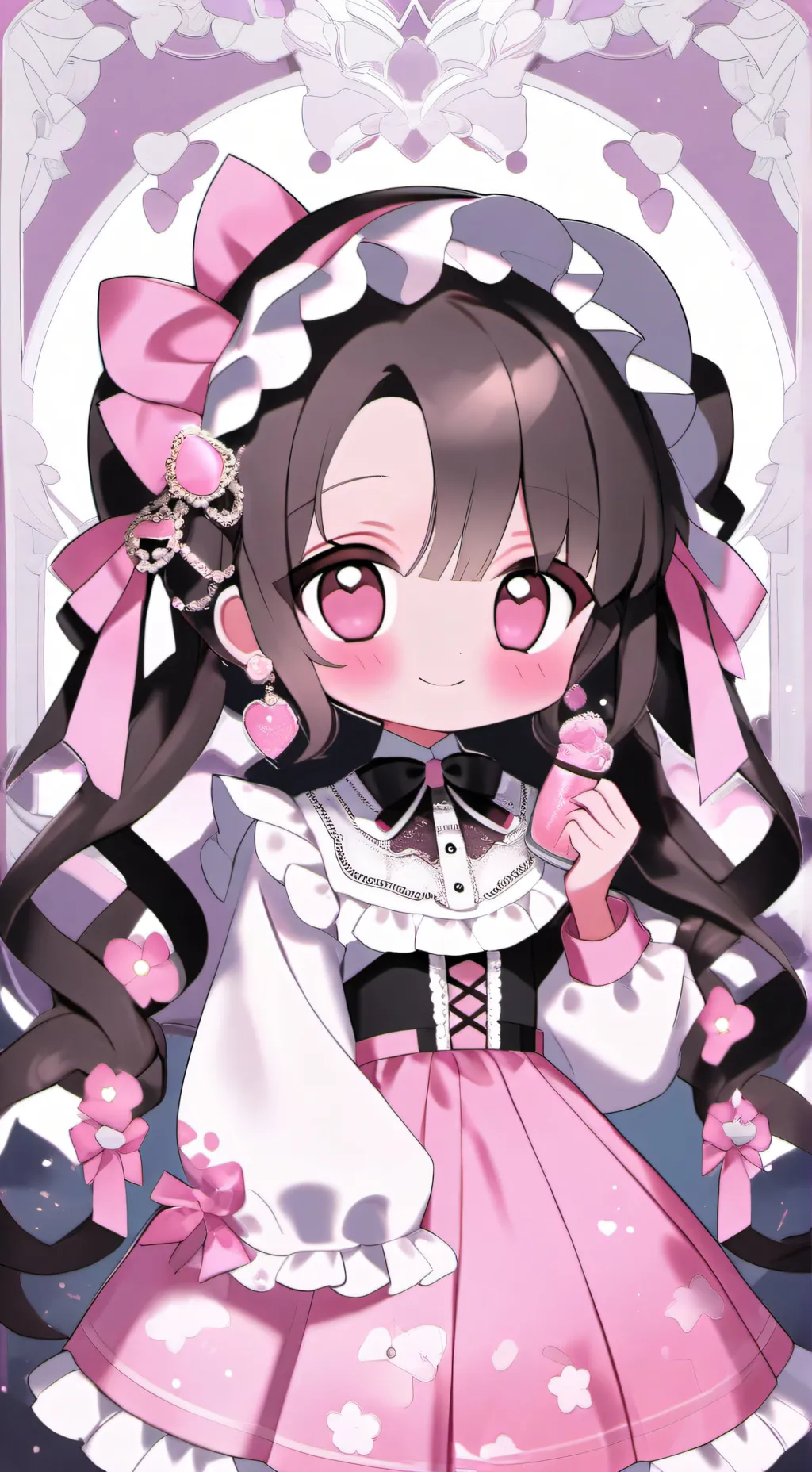 ai character: Twisted shelly background