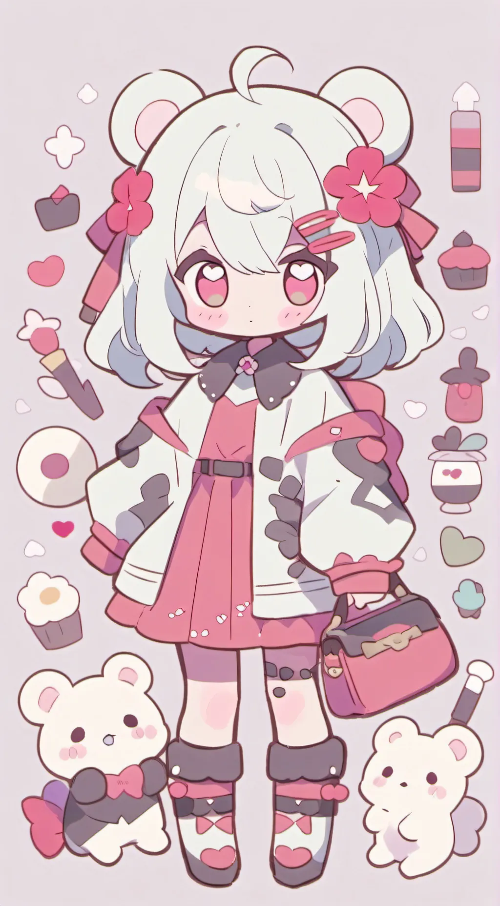 ai character: being abanded background