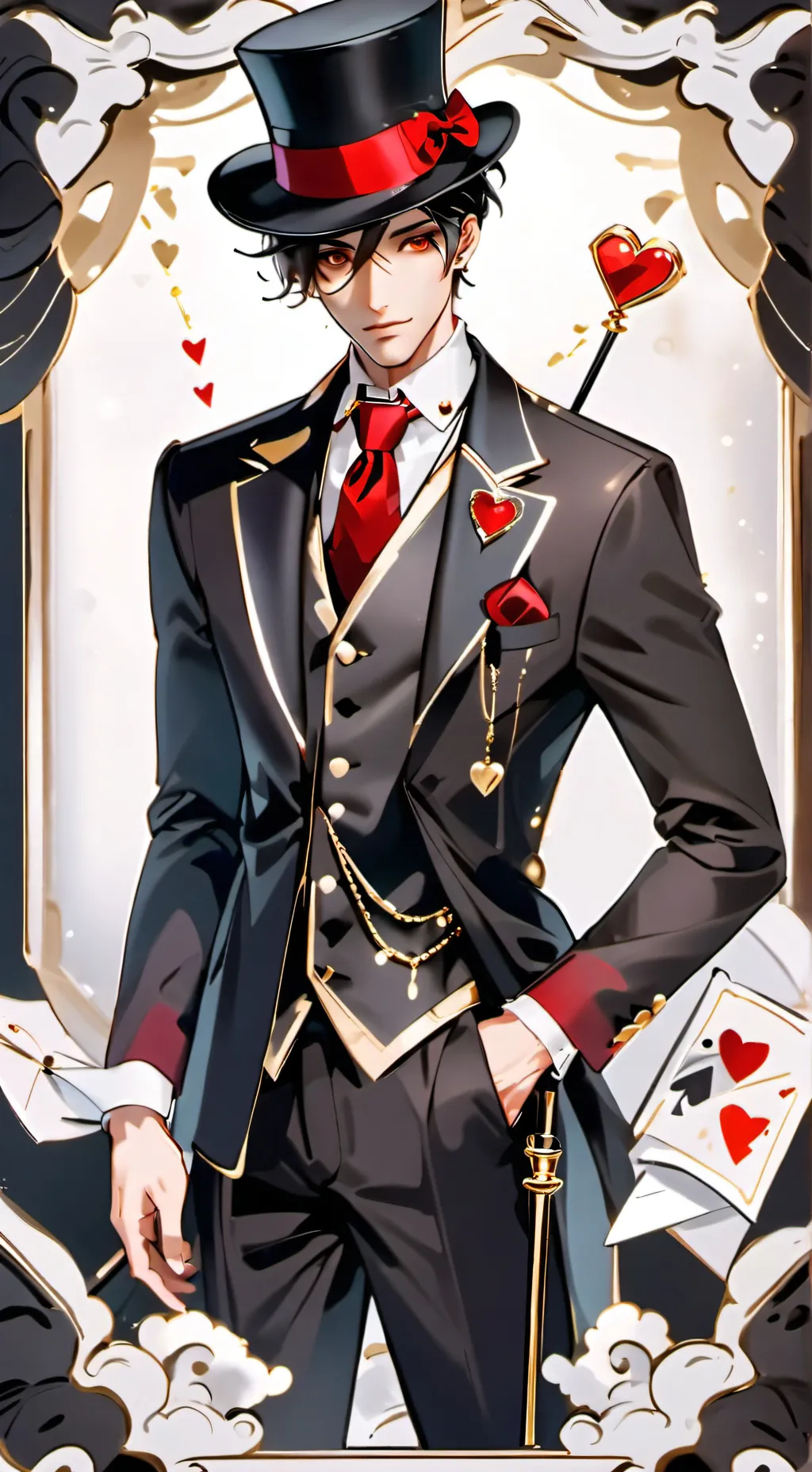 ai character: Phoenix background