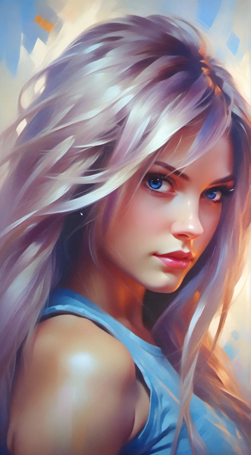 ai character: Salish  background