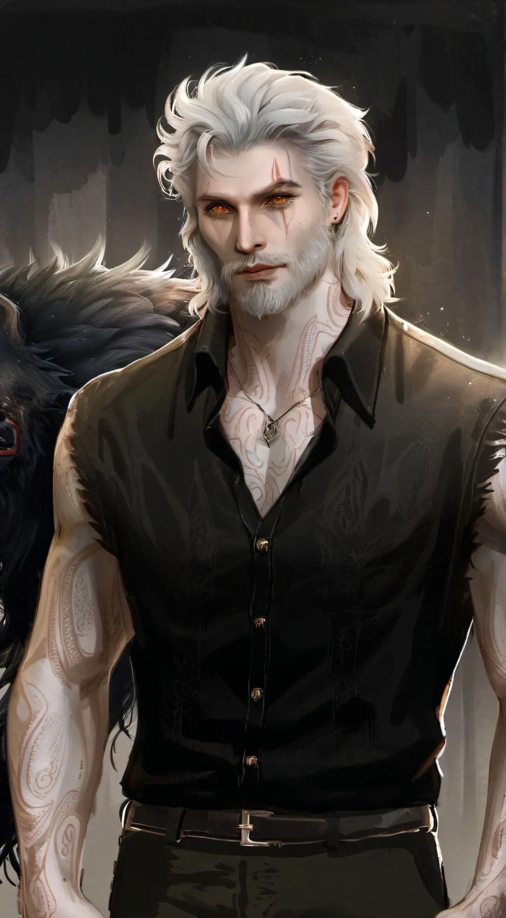 ai character: Jayden  background