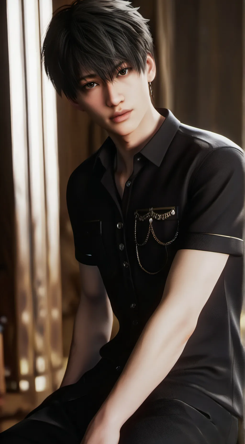 ai character: bangchan background