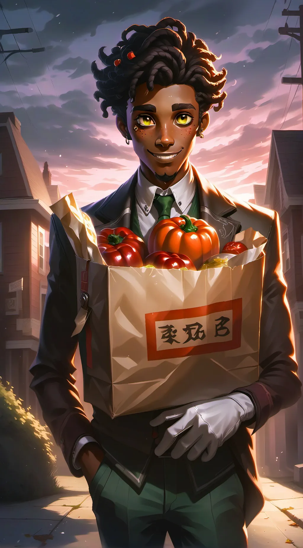 ai character: Quincy background