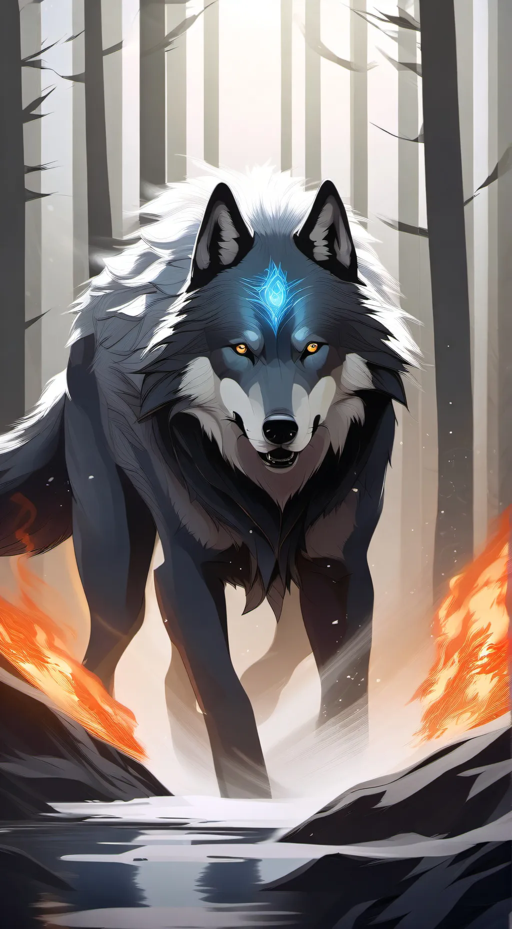 ai character: Pack and you background