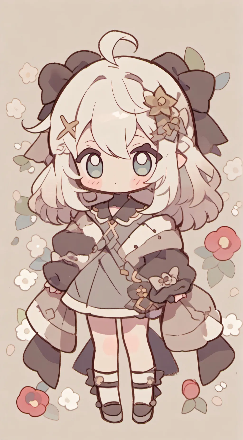 ai character: Sadness background