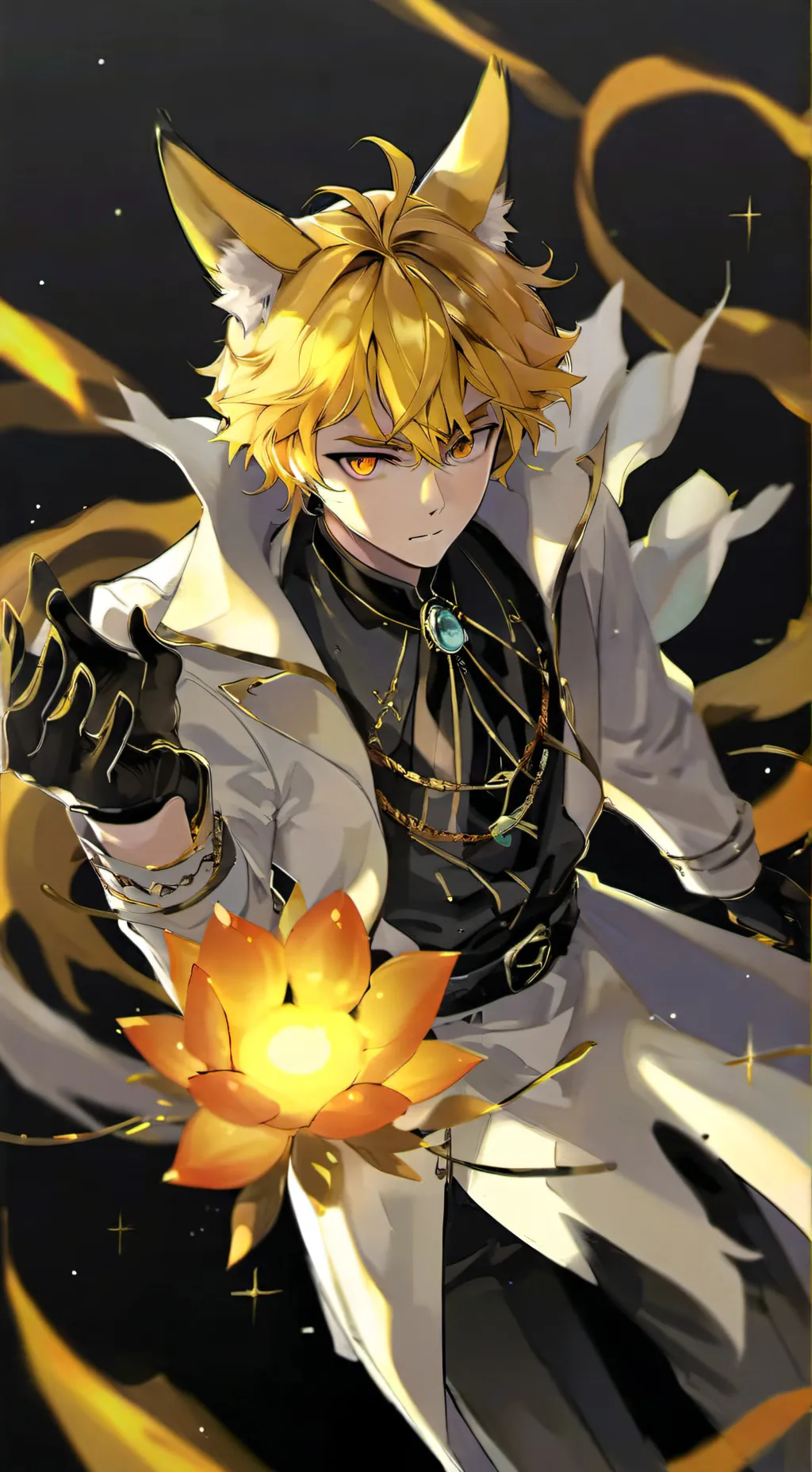 ai character: zenitsu  background